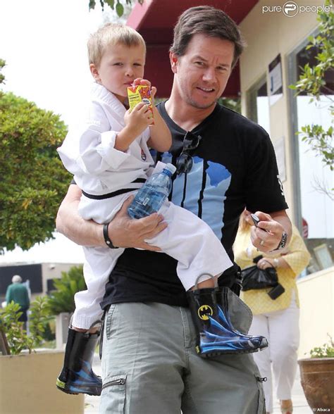 Mark Wahlberg Et Son Fils Purepeople