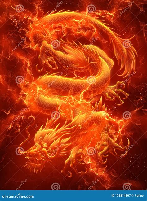 Fire Dragon Wallpaper Chinese