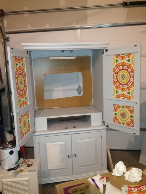 Drab-to-Fab Armoire Makeover