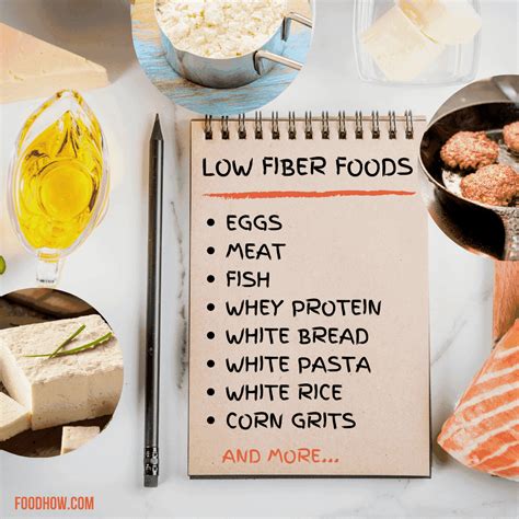19 Foods That Are Super Low In Fiber