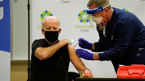 Biden Receives Second Dose Of Coronavirus Vaccine The New York Times