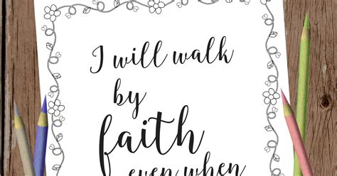 Click here to download the print friendly pdf version.we've also uploaded the image in jpeg format. The Prudent Pantry: I will walk by faith even when I ...