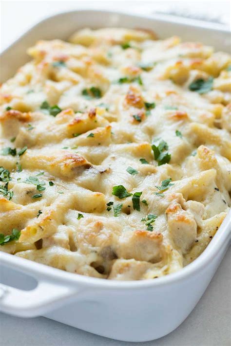 Alfredo sauce is a creamy and smooth white sauce. Chicken Alfredo Bake | Make-Ahead Meal Mom