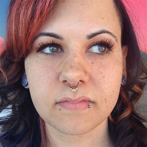 I Didnt Not Do This Septum Piercing But I Did Get To Put This Lovely