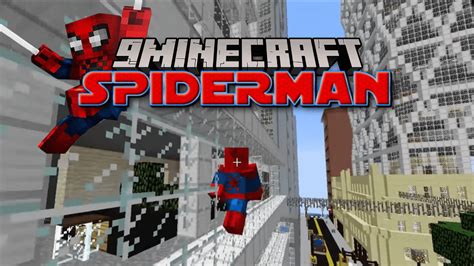 Spiderman In Vanilla Minecraft 1192 1182 Be A Hero Of Your Own