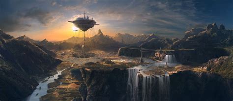 25 Stunning And Futuristic Digital Matte Paintings For Your