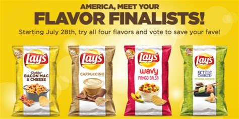 Lays Do Us A Flavor Contest Finalists Announced Potato Business