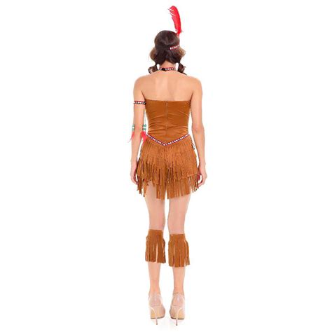 women s adult tribal maiden costume n14608