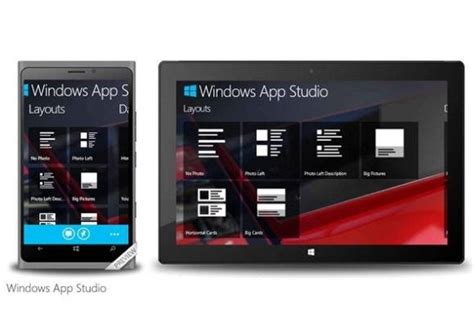 Microsofts Easy Wysiwyg App Studio Tool Now Creates Universal Windows