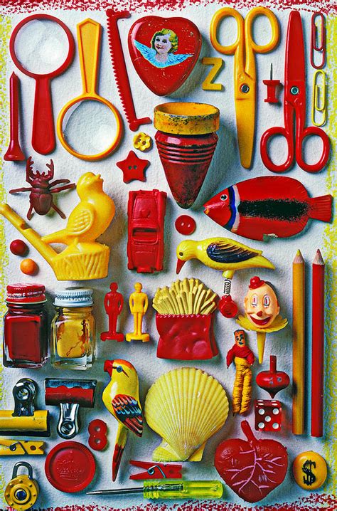 Red And Yellow Objects Photograph By Garry Gay Fine Art America