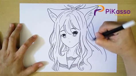 How To Draw Anime Aphmau Youtube