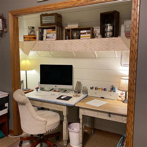 Turn A Closet Into An Office Home Design Ideas