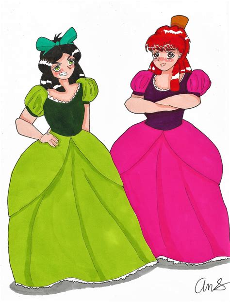 Ugly Stepsisters By Princess Optimism On Deviantart