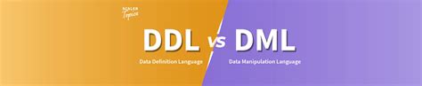 Difference Between Ddl And Dml Scaler Topics