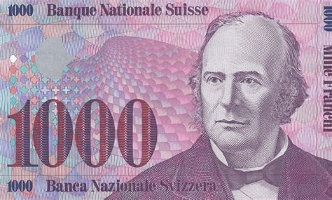 1 chf = 0,92516 eur. 1000 Schweizer Franken-Note wird erneuert - gegen den Trend!
