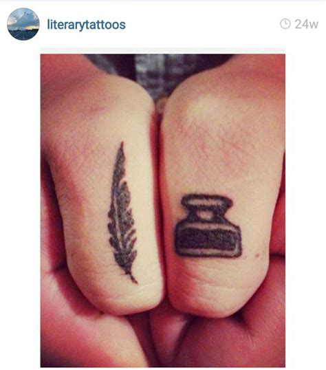 Brilliant Writer Tattoo Ideas For You Who Love To Write With Images
