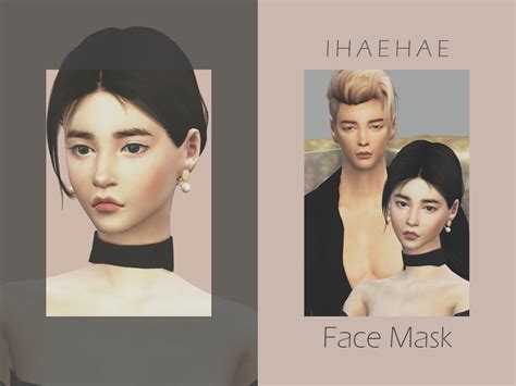 The Sims Resource Ihaehae Face Mask V1
