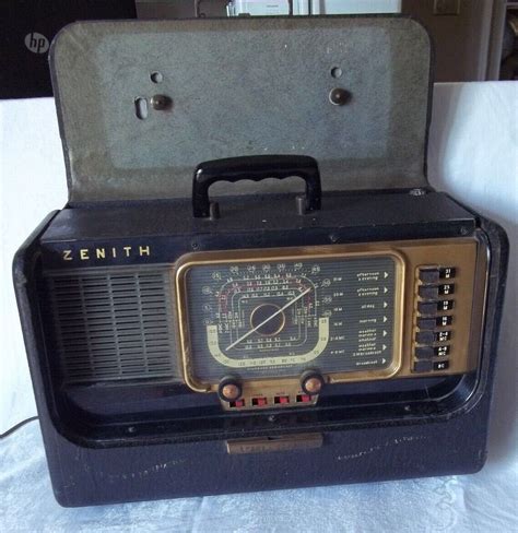 Vintage Zenith Trans Oceanic Transoceanic Wave Magnet H500 Radio Turns