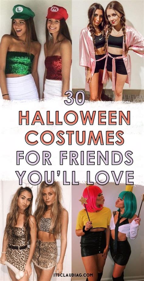30 cute halloween costumes for best friends its claudia g two person halloween costumes duo