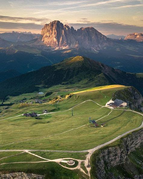 Mt Seceda Dolomites Mountain Range Northeastern Italy Places To