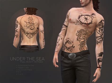 Sims 4 Male Clothes Detailed Tattoo Sims 4 Collections Face Tattoos