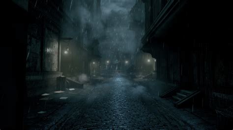 Bioshock infinite burial at sea wallpaper 1080p. video games, screen shot, BioShock Infinite: Burial at Sea, rain, night, dark, cobblestone ...