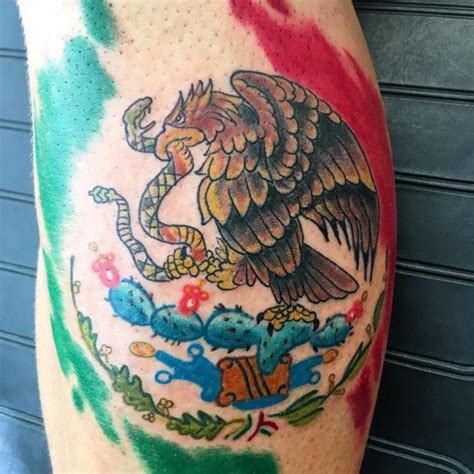 Mexican Flag Eagle Tattoo About Flag Collections
