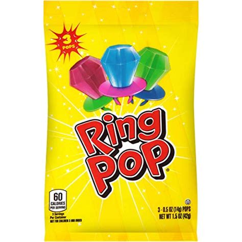 Ring Pop Individually Wrapped Bulk Variety Party Lollipop Suckers With