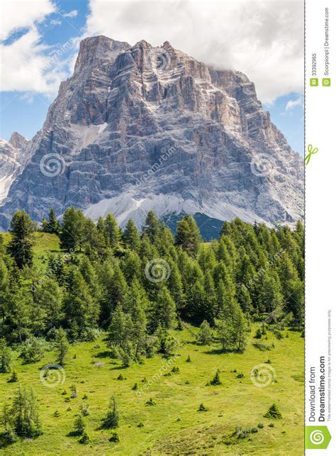 Summer In The Dolomites Italy Royalty Free Stock Photo