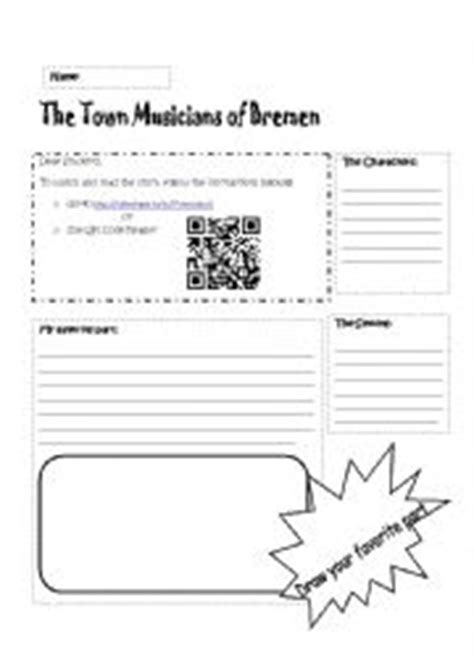 Now to be honest i'd never heard of this! English worksheets: The Bremen Town Musicians