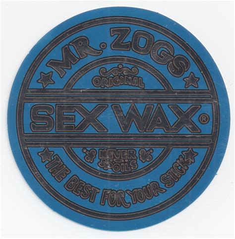 sex wax sticker silver encinitas surfboards