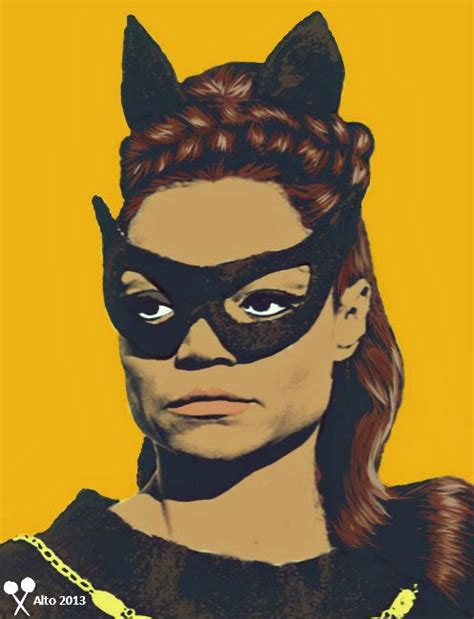 Eartha Kitt As Cat Woman Batwoman Batgirl Batman Tv Series Eartha