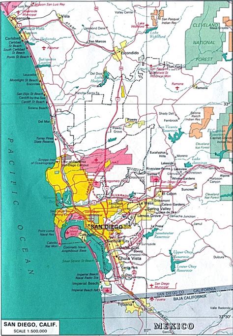 San Diego Attractions Map Printable Printable Maps