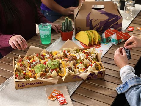 Sleigh The Food At Your Next Holiday Party With Nachos Party Pack Taco Bells Largest And Most