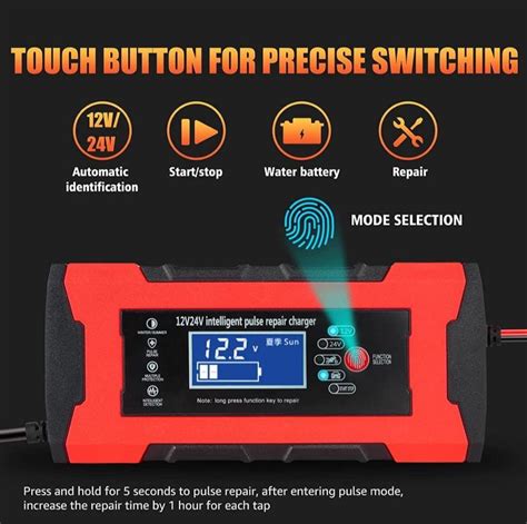 V Ah Ah Intelligent Pulse Repair Charger Keenai Enterprises