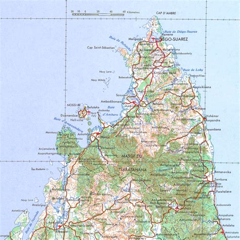 Carte Du Nord De Madagascar