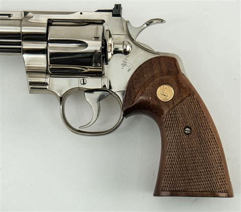 1977 Colt 6 Nickel Python Revolver Auctions Online Revolver Auctions