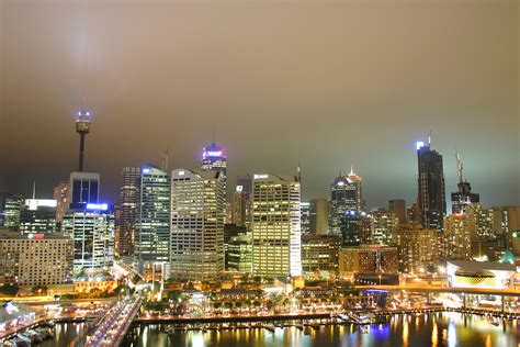 World Most Popular Places Sydney Skylines At Night
