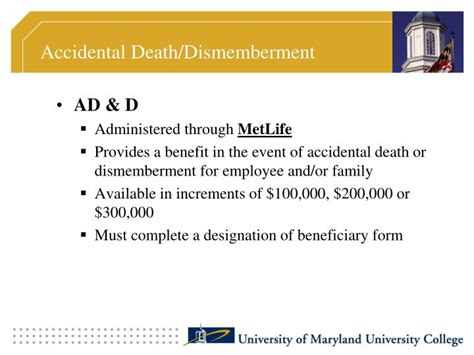 If a policy holder dies as a result of an accident or is dismembered, the insurance will pay a lump sum. PPT - New Employee Orientation PowerPoint Presentation - ID:3731285