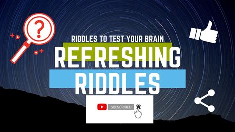# vimeo.com/110857521 uploaded 6 years ago 973 views2 likes0 comments. RIDDLES TO TEST YOUR BRAIN POWER | EPISODE-1 | REFRESHING ...