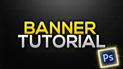 How To Make A Youtube Banner In Photoshop Cs6 Channel Art Tutorial