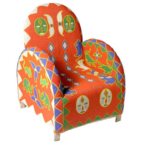 How to install a director's chair canvas. Obsession du Jour: Beaded Nigerian Chairs - The English Room