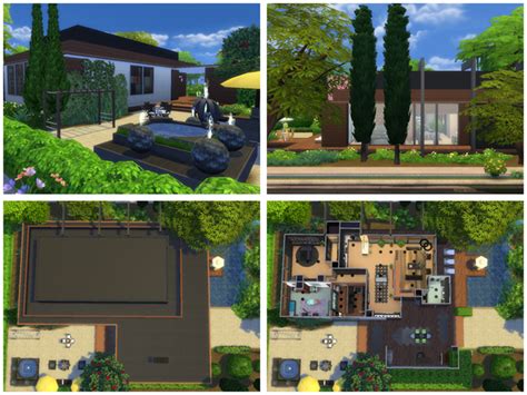Robinson Ecological Modern House By Danuta720 At Tsr Sims 4 Updates