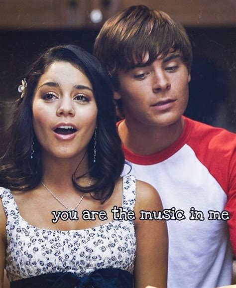 High School Musical Quotes High School Musical Cast Zac Efron Vanessa