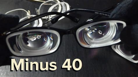 40 Extreme Myopia With Biconcave Myodisc Lens Youtube