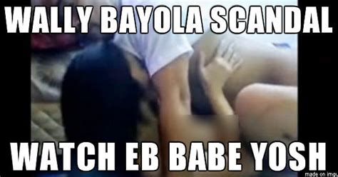 Wally Bayola Scandal Watch Eb Babe Yosh Meme On Imgur