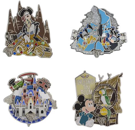 Disneyland Resort Diamond Celebration August Pin Releases Disney
