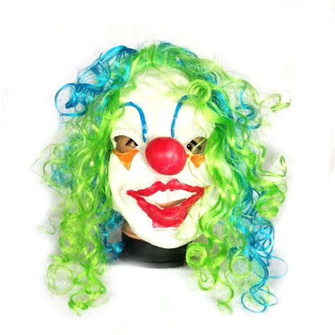 Wholesale Halloween Full Face Horror Mask Carnival Party Clown Zombie