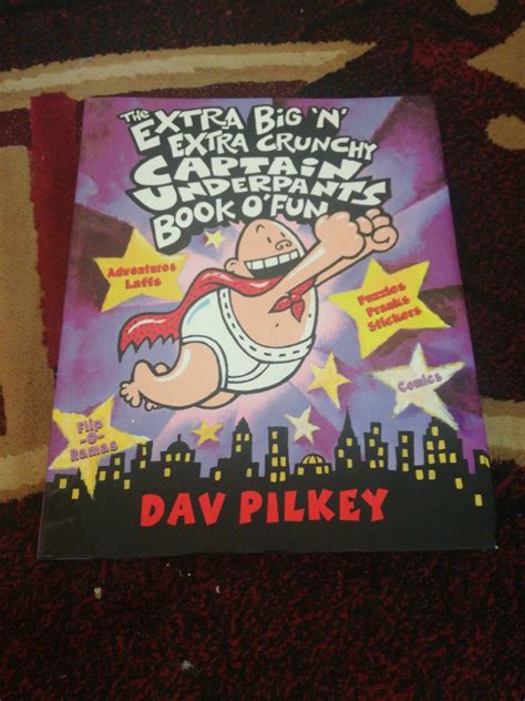 Captain Underpants The Extra Big N Crunchy Book O Fun Hobbies And Toys Books And Magazines