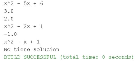 Como Calcular Una Ecuación De Segundo Grado En Java